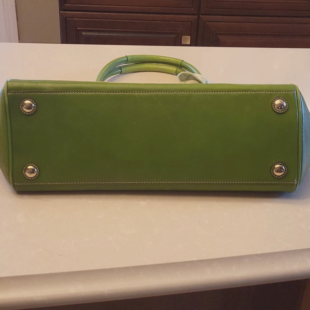 Coach Leather/Cloth Handbag - Picture 3 of 11